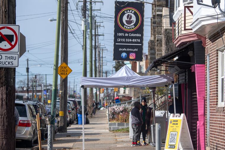 Cafe Tinto was robbed twice in a rash of armed robberies targeting mostly Latino -owned businesses along Wyoming Avenue in North Philadelphia.