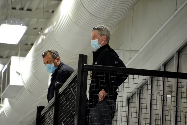 Flyers coach Alain Vigneault and general manager Chuck Fletcher will look to solve the team's problems in this unusual offseason.