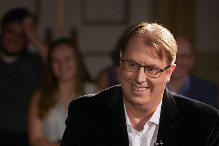 Jim Cotter, host of Articulate with Jim Cotter, on WHYY-TV.