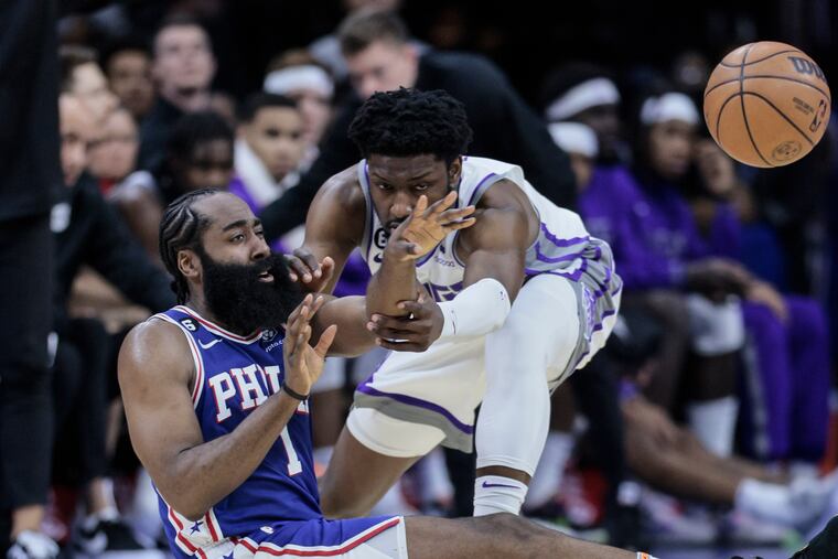 James Harden and the Sixers shut down the Sacramento Kings on Tuesday night.