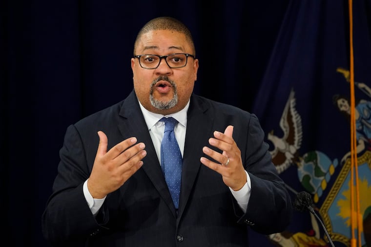 Manhattan District Attorney Alvin Bragg.