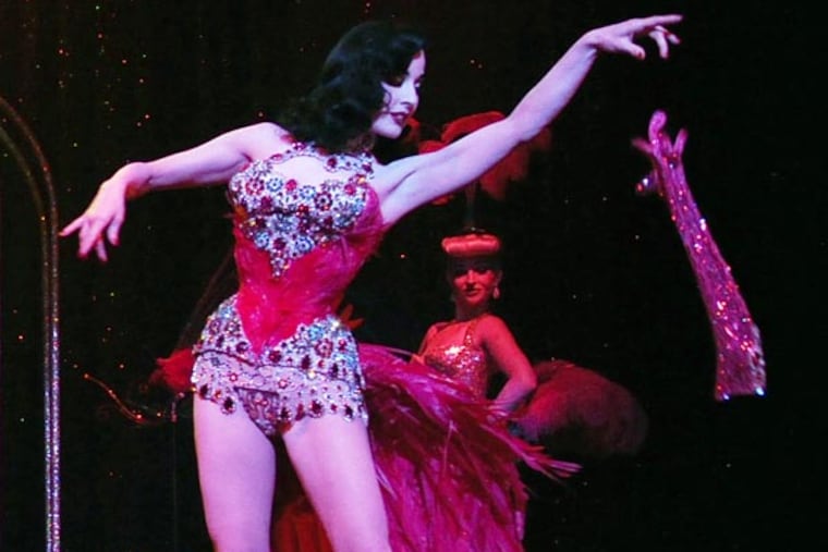 Dita Von Teese at "Burlesque: Strip Strip Hooray!" Starring Dita Von Teese on Thursday, June 20, 2013 in Los Angeles. (Photo by Katy Winn/Invision/AP)
