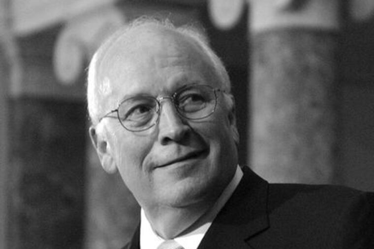 Vice President Dick Cheney, in 2007. Following 9/11, high-value detainees gave up critical lifesaving information during interrogations - an accomplishment Cheney can be proud of.