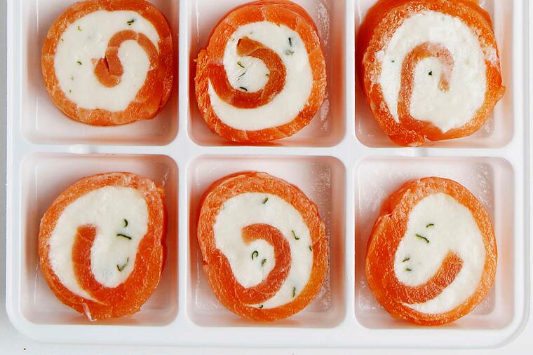 Smoked Salmon Pinwheels AKIRA SUWA / Staff Photographer