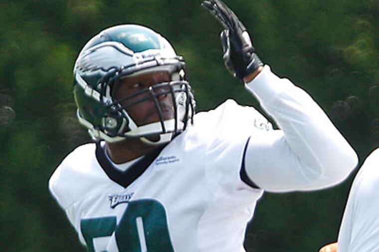 "I think we just need to give him time to be himself," Andy Reid said of DeMeco Ryans. (David Maialetti/Staff Photographer)