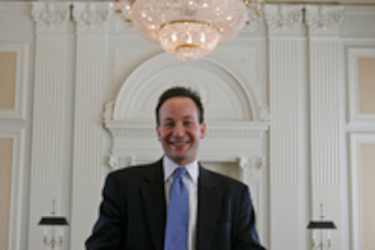 Scott Coffina is leaving Montgomery, McCracken, Walker & Rhoads, where he is a partner, to be associate counsel to the president starting Tuesday. He will commute from his Voorhees home.