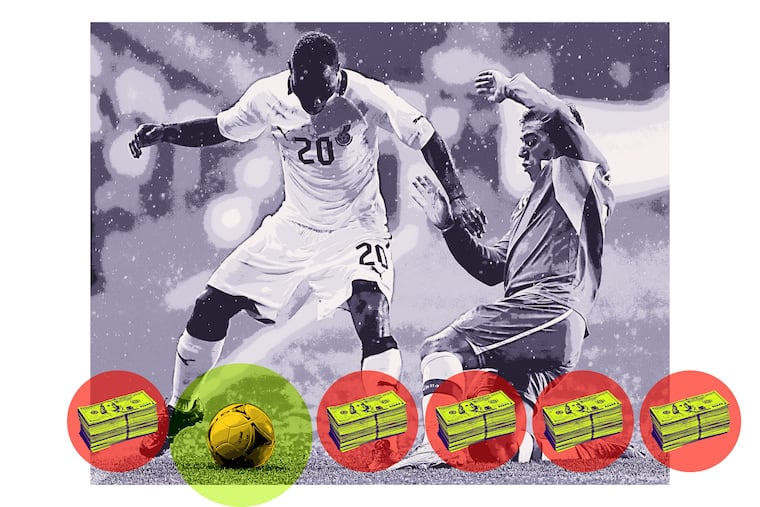 When Ghana played Chile in a match in 2012, the team didn't emerge from the locker room for over an hour after halftime. Fans thought it was because of the rain. But it was a rain of a different kind.