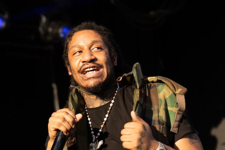 Rapper Skrilla performs at Summerfest 2025 on June 27 at Summerfest 2025 in Milwaukee. (Photo by Joshua Applegate/Getty Images)