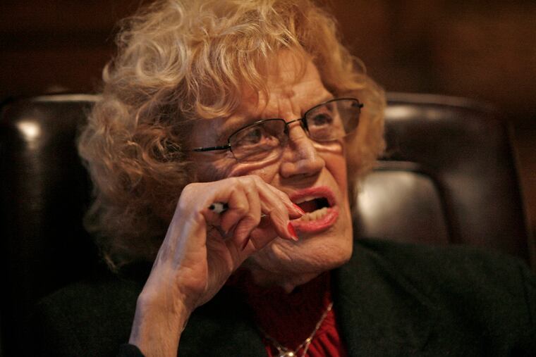 Philadelphia City Commissioners during their meeting in the offices of Chairwoman Marge Tartaglione on Wednesday, December 8, 2010.