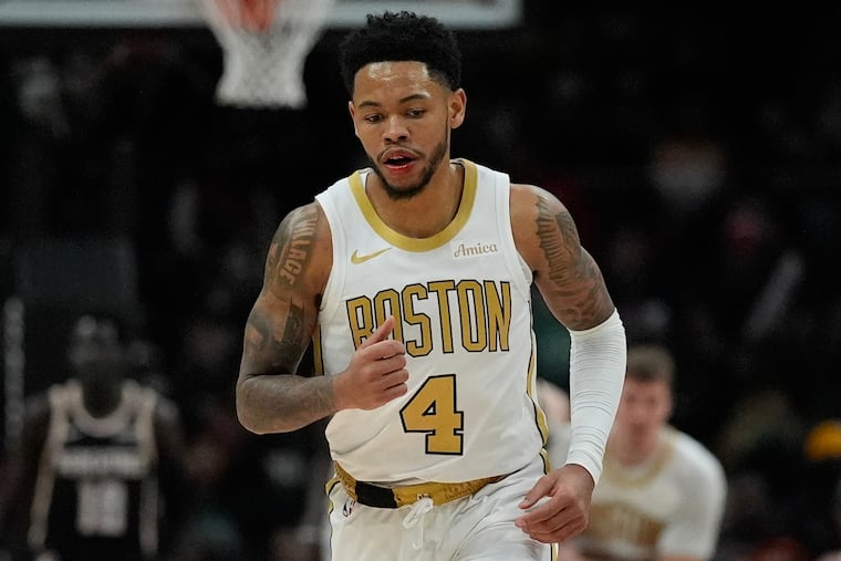 Anfernee Simons and Jaylen Brown, who are now both Sixers, spoke glowingly about their time as teammates with the Boston Celtics.