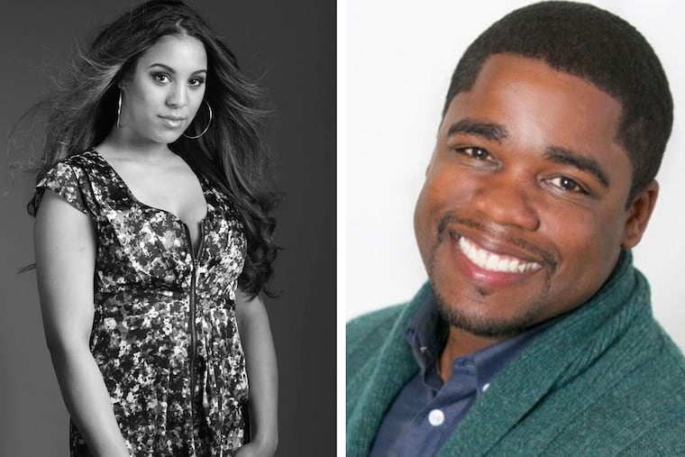 Terrell Bruce (right) was arguing with his girlfriend, Martina Westcott (left), while they were driving in a Ford Expedition along the 500 block of Walnut Lane Tuesday afternoon. During the argument, Westcott shot Bruce in the head, police said. Westcott was charged Wednesday with Bruce's murder.