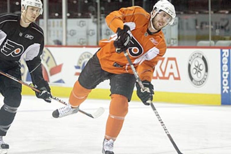 Captain Mike Richards called the Flyers' Game 3 loss to Montreal a "beat-down." (Yong Kim / Staff Photographer)