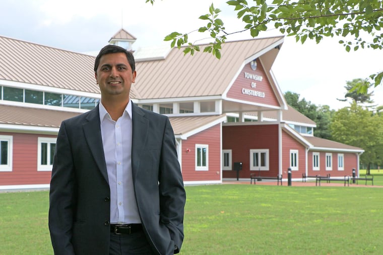 Shreekant Dhopte Chesterfield Township Committeeman.