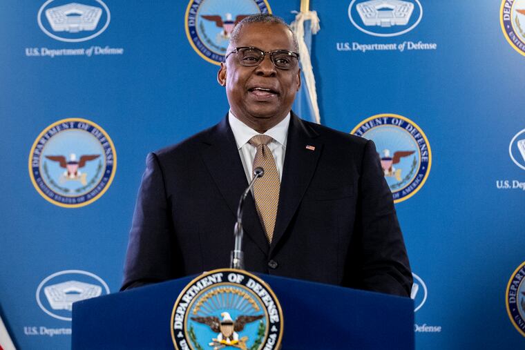 U.S. Secretary of Defense Lloyd Austin.