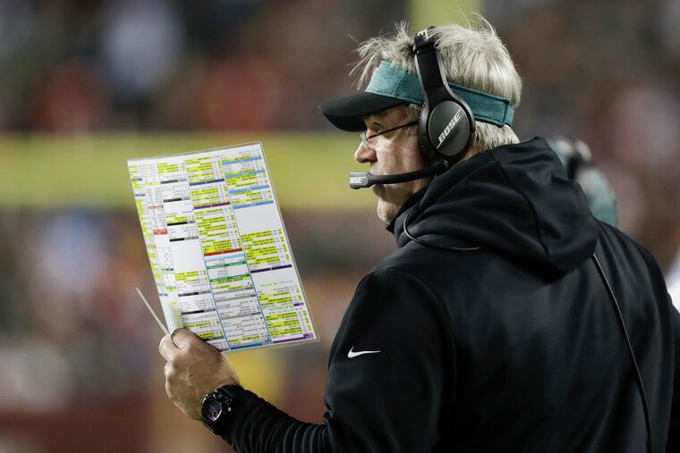 Doug Pederson likes to keep the ways the Eagles use player data hush-hush, but in involves chips in pads and receivers around the field that can track movements of a person or a ball.