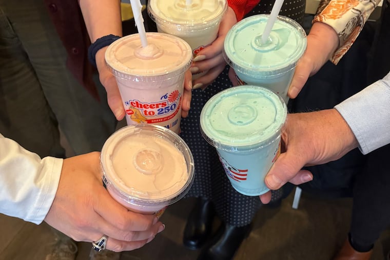 Red, white, and blue milkshakes will be part of the Pa. Farm Show this year.