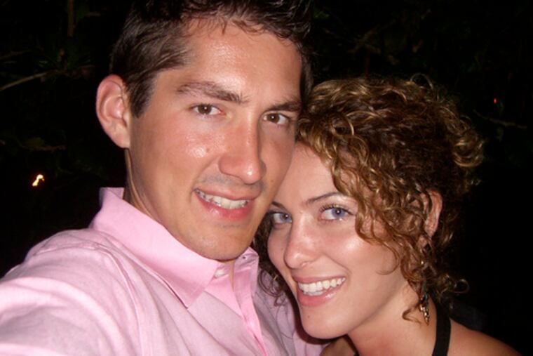 Edward Anderton with then-girlfriend Jocelyn Kirsch in an undated snapshot.