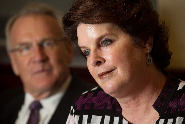 Dana and David Dornsife’s latest donation brings to $58 million the amount they have given to her alma mater. (ALEJANDRO A. ALVAREZ/Staff Photographer)