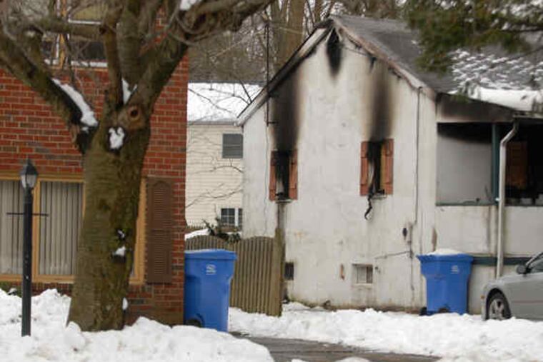 Fire officials said Sandra Hardwick initially had escaped the fire that lit up her Church Road duplex, but then went back inside.