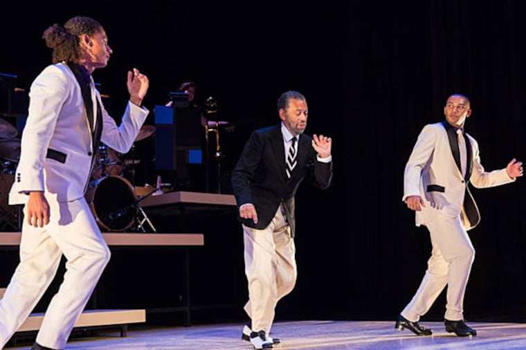 Leo Manzari, Maurice Hines, John Manzani. (PHOTO: Matt Urban, Mobius New Media)