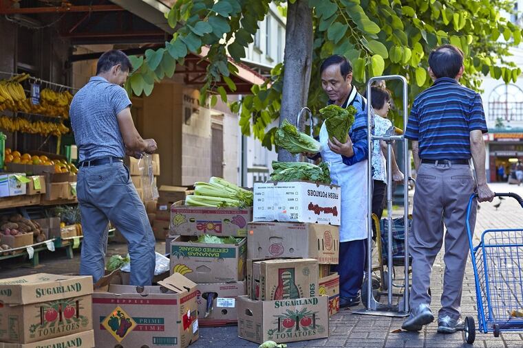 One reason that living in ethnic enclaves may be associated with better health is because of access to healthy, familiar foods, such as at this Asian market in Honolulu.