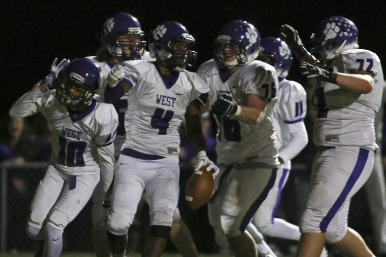 Cherry Hill West during a game last season.