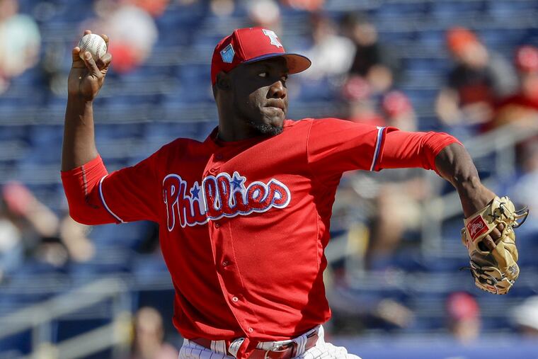 Phillies pitcher Enyel De Los Santos will make his MLB debut tonight.