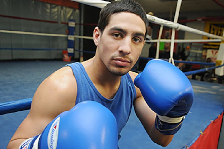 Danny Garcia of Juniata Park hopes to make the Olympics. (Sarah J. Glover/Staff Photographer)