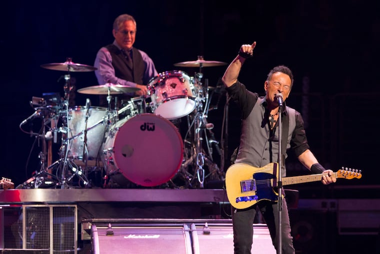 Bruce Springsteen & The E Street Band have been forced to reschedule a May 8 concert to May 30 after the Sixers won Round 1 of the NBA playoffs.