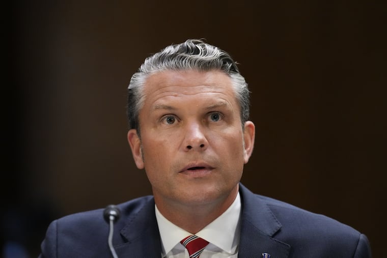 Defense Secretary Pete Hegseth testifies at a Senate Appropriations Committee hearing, Tuesday, July 21, 2026, on Capitol Hill in Washington.