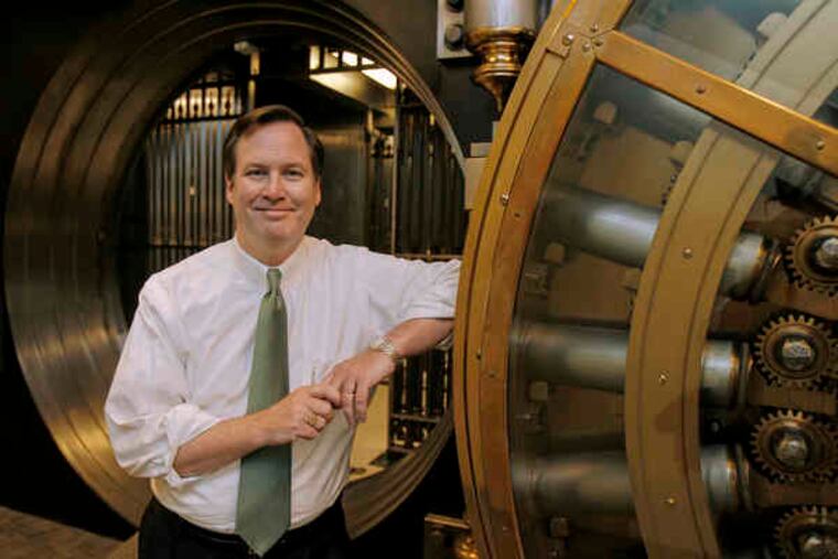 Beneficial Mutual Bancorp's CEO, Gerard Cuddy, says: "We're boring. Boring, and local are the two things that are trading at a premium now."