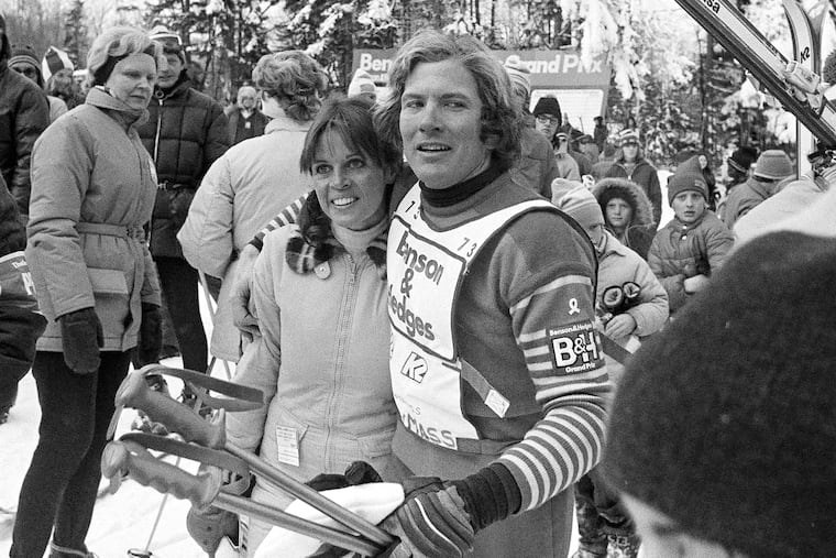 Claudine Longet and Vladimir "Spider" Sabich (right) lived together in Colorado.