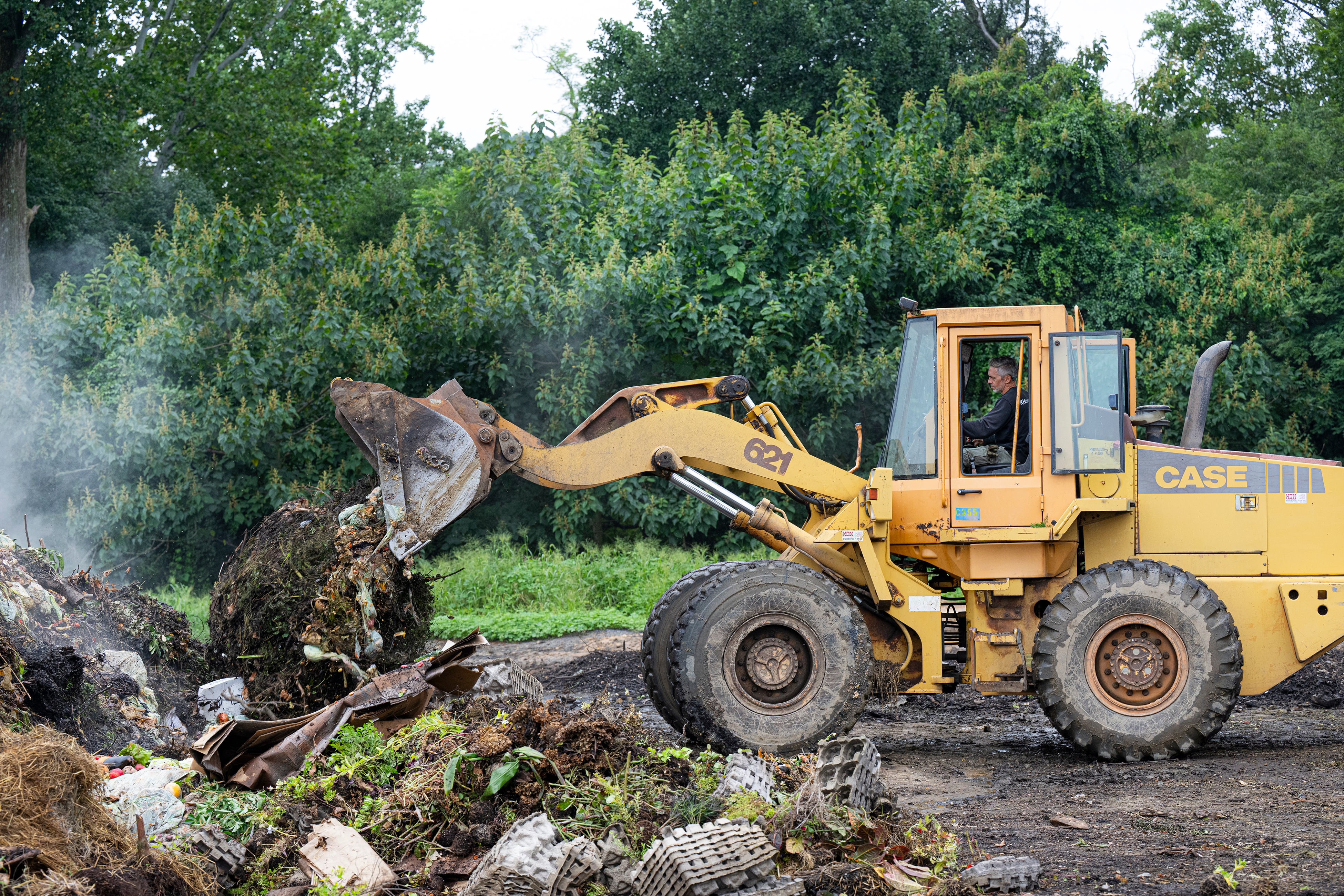 Curbside compost is trending in the Philly suburbs. In Delco, many residents’ scraps are ending up at Linvilla.
