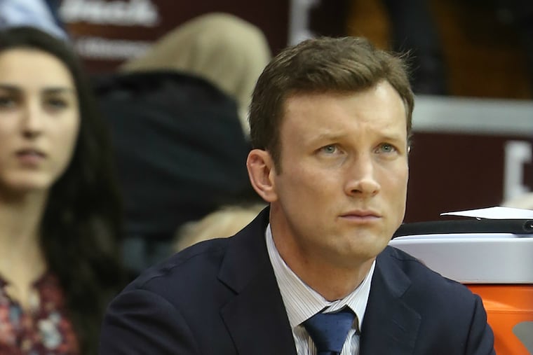 Villanova assistant coach Baker Dunleavy.