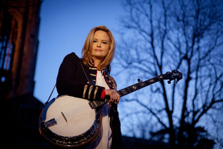 Alison Brown plays the Philadelphia Folk Festival twice on Saturday.
