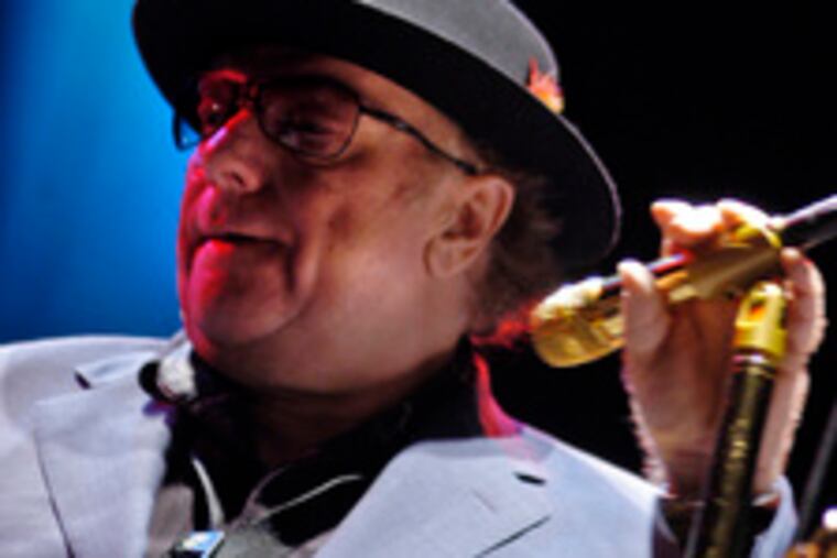 Morrison can often make it seem as if performing is a chore, a necessary evil to be endured to reach the sancti- fied place where blues and R&B and jazz and gospel and country come together, and words get in the way.