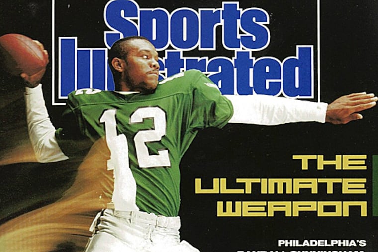 Randall Cunningham on the cover of Sports Illustrated for Sept. 11, 1989.