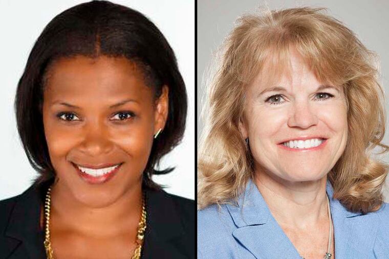 Anne E. Robinson (left) and Joyce E.A. Russell.