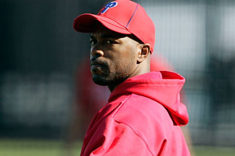 Jimmy Rollins has been batting sixth without complaint in this postseason. (Yong Kim/Staff Photographer)