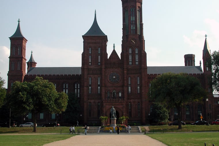 The "Castle" building at the Smithsonian Institution in Washington, D.C.
