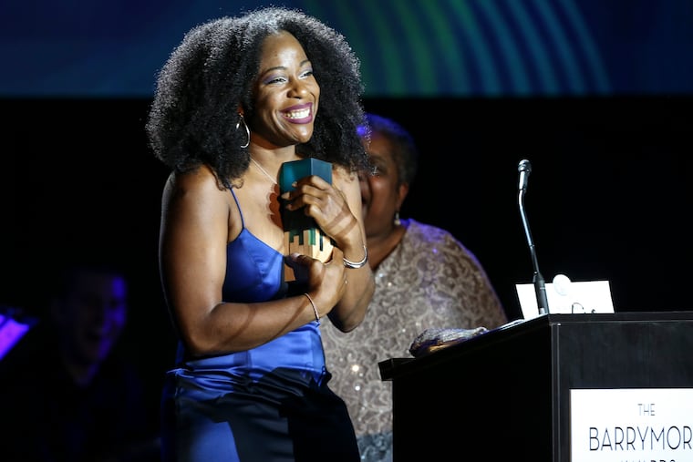 2019 Barrymore Award winner for supporting actor in a play Danielle Leneé, one of two winners in the category.