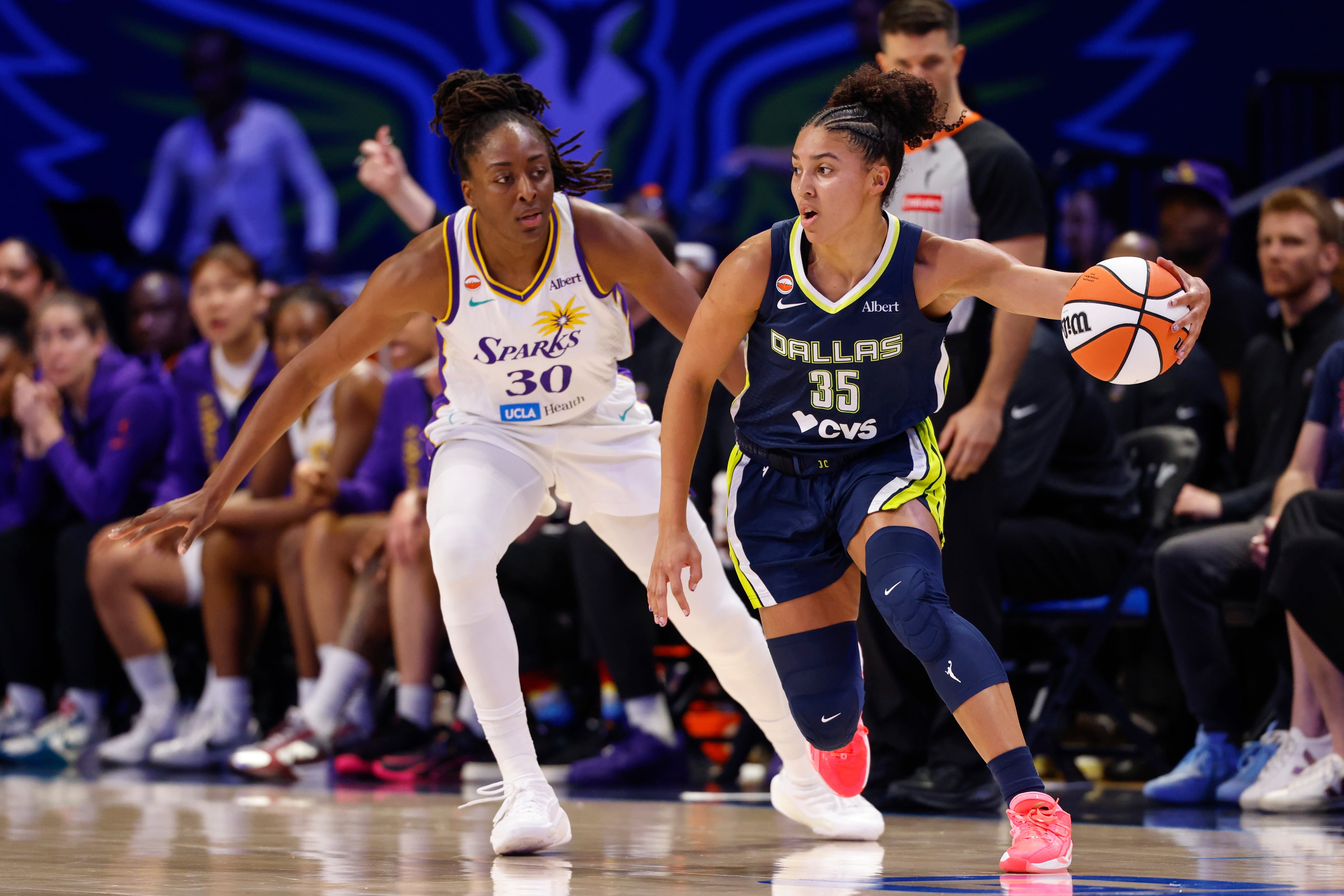 Dallas rookie Azzi Fudd shoots history: First first-year player to win WNBA All-Star 3-point contest