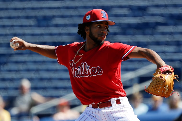 In nine starts with double-A Reading so far this season, right-hander Adonis Medina is 3-2 with a 3.92 ERA.
