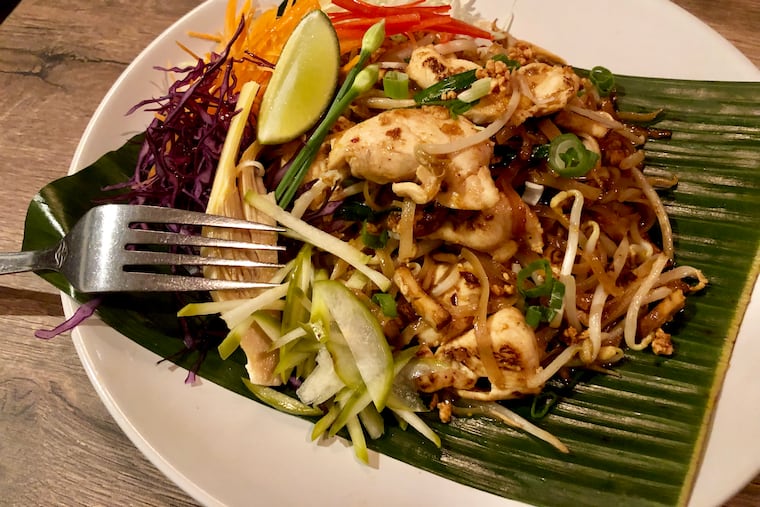 Chicken pad Thai at Chatayee Thai, 1227 Walnut St.