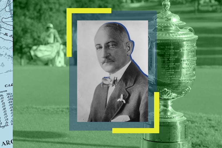 Rodman Wanamaker is credited with creating the Professional Golfers Association in 1916 and designing the trophy for the PGA Championship.