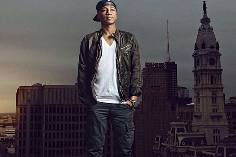 M.K. Asante was in town last week to promote his book and talk with young folks. (Photo credit: HUGHE DILLON)