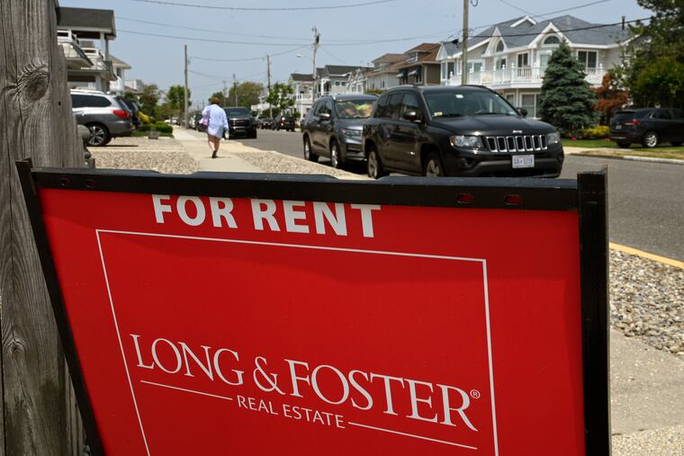 A home for rent in Stone Harbor in June. It's one of the towns where people have been priced out of Jersey Shore vacations, largely due to the cost of rentals. Some have found better value for their money elsewhere. Others have changed the way they go to the Shore, only doing day trips or camping inland.