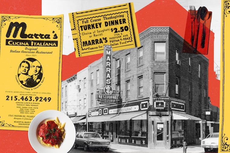 Marra's opened in 1927 at 1734 E. Passyunk Ave.