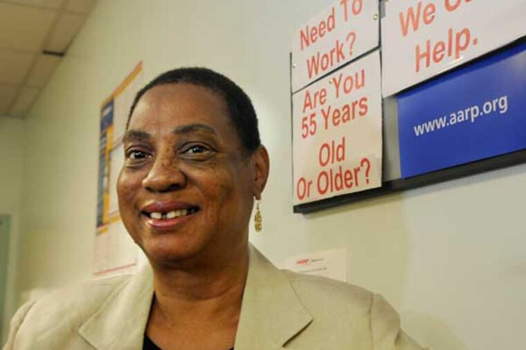 Sharon Hallback, 65, left her job to care for her mother in 2009. Since re-entering the job market, she has found it hard to find work. She found help with the AARP job training program in Hollywood, Florida. Her plight is common among Baby Boomers. (Taimy Alvarez/Sun Sentinel/MCT)