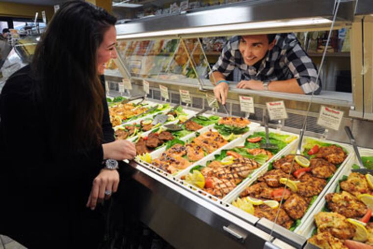 Siblings Angela Carlino Milani and Nick Carlino at Carlino's in Ardmore.